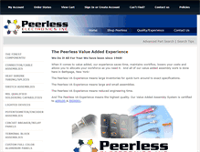 Tablet Screenshot of peerlesselectronicsva.com